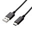 ELECOM U2C-AC10NBK USB2.0֥/A-C/ǧ/1.0m/֥å