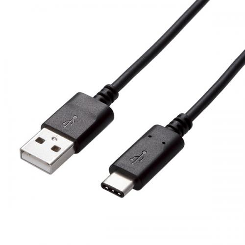 ELECOM U2C-AC20NBK USB2.0P[u/A-C^Cv/Fؕi/2.0m/ubN