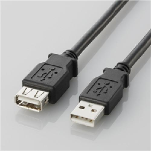 ELECOM U2C-E50BK USB2.0 P[u A^Cv/5.0m(ubN)