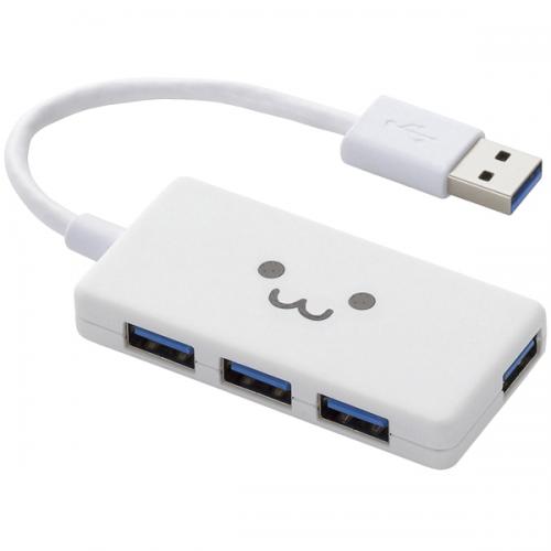 ELECOM U3H-A416BF1WH USB3.0nu/RpNg/oXp[/4|[g/zCgtFCX