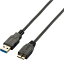 ELECOM USB3-AMBX10BK ˺USB3.0֥(A-microB)/1.0m/֥å