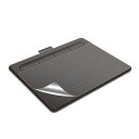 ELECOM TB-WIWSFLAPLL Wacom Intuos small ベーシック・ワイヤレス/2018年モデル用保護フィルム/紙心地/ケント紙タイプ