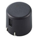 ELECOM MPA-ACU07BK スマートフォン用AC充電器/USB-Aメス1ポート/1.0A出力/ブラック