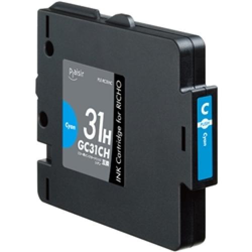 乐天商城 - ELECOM PLE-RC31HC プレジール 汎用インクカートリッジ/RICHO IPSiO GX e用/Lサイズ/シアン(顔料)