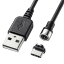 掠ץ饤 KU-MMGCA1K Magnetæ弰USB Type-C֥ 1m