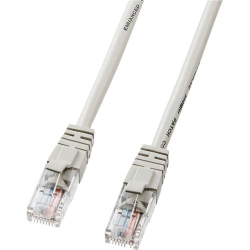 サンワサプライ LKB5Y-02N エンハンスドカテゴリ5LANケーブル(2m・ライトグレー) サンワサプライ LKB5Y-02N エンハンスドカテゴリ5LANケーブル(2m・ライトグレー)