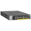 NETGEAR XSM4316PB-100AJS PoE+対応(500W) 10ギガビット16ポート L3 スタッカブル フルマネージスイッチ M4300-16...