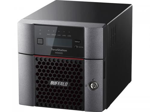 BUFFALO WS5220DN02W9 Windows Server IoT 2019 for Storage Workgroup Edition搭載 2ベイデスクトップNAS 2TB