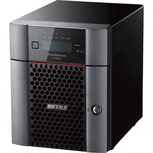 BUFFALO WS5420DN04W9 Windows Server IoT 2019 for Storage Workgroup Edition搭載 4ベイデスクトップNAS 4TB