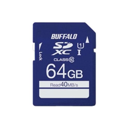 BUFFALO RSDC-064GU1S UHS-I Class1 SDXCJ[h 64GB