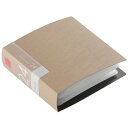 BUFFALO BSCD01F24BG CD&DVDファイルケース ブックタイプ 24枚収納 ベージュ(2)
