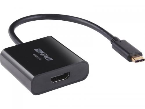 BUFFALO BDCHD2BK ディスプレイ変換アダプタ USB Type-C - HDMI 60P対応 ブラック