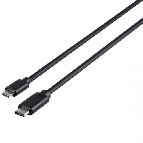 BUFFALO BSUMBC220BK USB2.0֥microB to C 2.0m ֥å