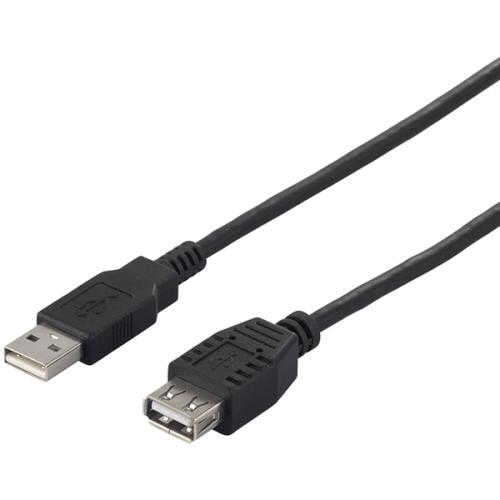BUFFALO BU2AA20BK USB2.0 A to A ��Ĺ�����֥� 2.0m �֥�å�