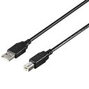 BUFFALO BU2ABC30BK USB2.0 A to B カーボン素子練り込みケーブル 3.0m ブラック(2)