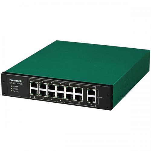 パナソニックEW PN25128 14ポート PoE給電スイッチングハブ GA-AS12TPoE+