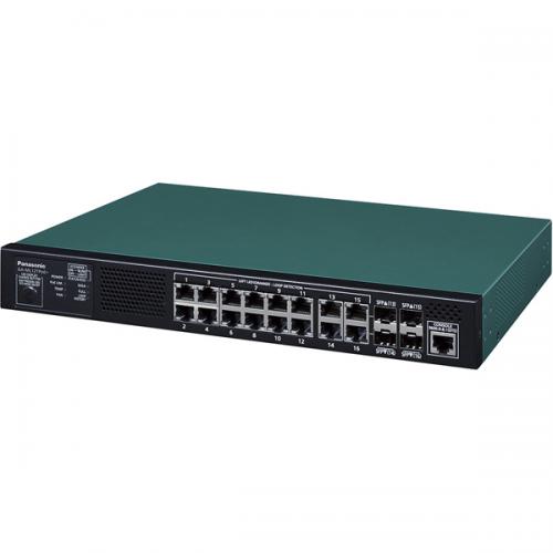 パナソニックEW PN261293 16ポート PoE給電スイッチングハブ GA-ML12TPoE+