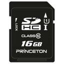 プリンストン PSDU-16G UHS-I規格対応 SDHCカード 1...(2)