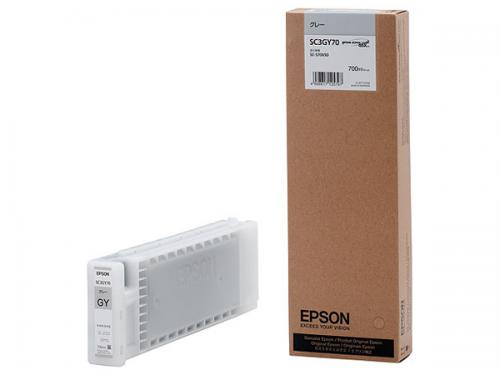 EPSON SC3GY70 SureColor用 インクカートリッジ/700ml（グレー）