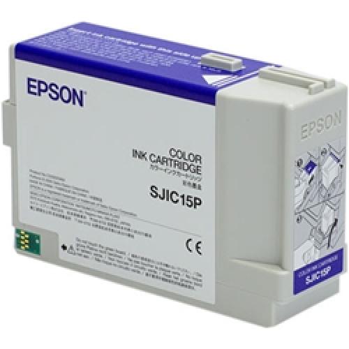 樂天商城 - EPSON SJIC15P TM-C3400用インクカートリッジ/CMY3色一体型