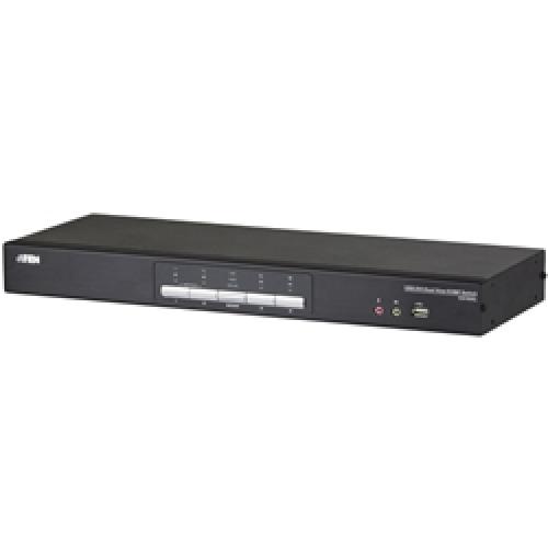 ATENCS1644ADVIデュアルモニタ/オーディオ4ポートUSBKVMPスイッチ