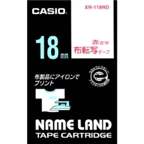 CASIO XR-118RD ͡ž̥ơ 18mm ʸ