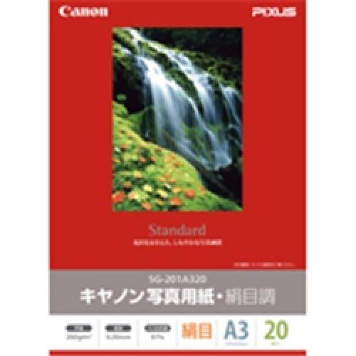 樂天商城 - CANON 1686B008 写真用紙・絹目調 A3 20枚 SG-201A320
