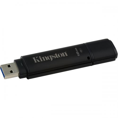 Kingston DT4000G2DM/16GB 16GB DataTraveler 4000 G2 DM USB꡼ USB3.0 ֥å 256ӥå AESŹ沽ǽ SafeConsoleб