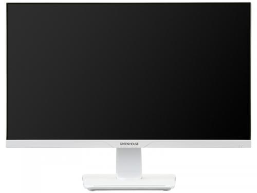グリーンハウス GH-LCW22L-WH 21.5型ワイド液晶ディスプレイ/1920×1080/HDMI、DisplayPort、mini D-Sub15/ホワイト/スピーカー/5年保証フル保証/FSAパネル採用