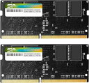 Silicon Power(シリコンパワー) SP016GBSFU266B22 メモリーモジュール 260pin SO-DIMM DDR4-2666(PC4-21300) 8GB×2枚組 ブリスターパッケージ