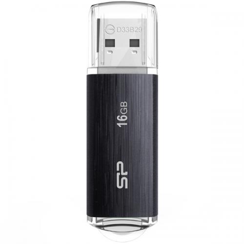 Silicon Power(ꥳѥ) SP016GBUF3B02V1K USB3.1եå Blaze B02 Series 16GB ֥å å ȥåץۡդ 5ǯݾ