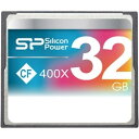 Silicon Power(シリコンパワー) SP032GBCFC400V10 コンパクトフラッシュカード 400倍速 32GB 5年保証