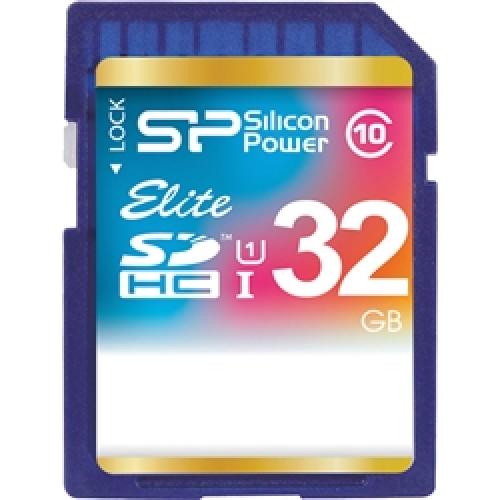 Silicon Power(シリコンパワー) SP032GBSDHAU1V10 【UHS-1対応】SDHCカード 32GB Class10 5年保証