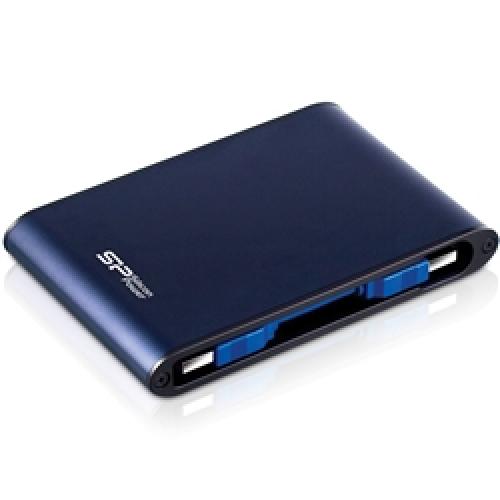 Silicon Power(ꥳѥ) SP010TBPHDA80S3B USB3.0/2.0б Ѿ׷ ɿ Armor A80 ݡ֥HDD 1TB Blue