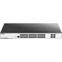 D-Link(ディーリンク) DGS-3000-28XS/B1 DGS-3000-28XS L2+マネージドスイッチ、SFPスロット×24、10G SFP+スロ...