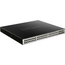 D-Link(ディーリンク) DGS-3630-52PCMI/A2 ギガビットL3スタッカブルスイッチ、PoE+対応(最大370W給電)、10/100/1000BASE-Tポート×48(SFPコンボスロット×4)、10G SFP+スロット×4、MPLSイメージ(MI)