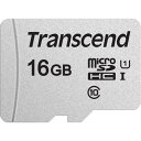 Transcend TS16GUSD300S microSDHCカード Class10 UHS-I U1 16GB