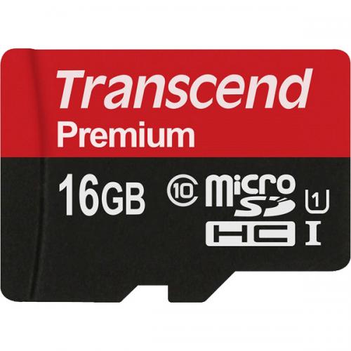 Transcend TS16GUSDCU1 16GB microSDHC Class10 UHS-IJ[h