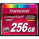 TS256GCF800 256GB 800倍速 Transcend コンパクトフラッシュカード