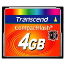 Transcend TS4GCF133 コンパクトフラッシュ 133X MLC搭載 4GB