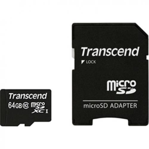 Transcend TS64GUSDXC10 64GB microSDXC Class 10 SDѴץƱ