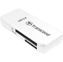 Transcend TS-RDF5W SD/microSD Card Reader USB 3.1 Gen 1 White