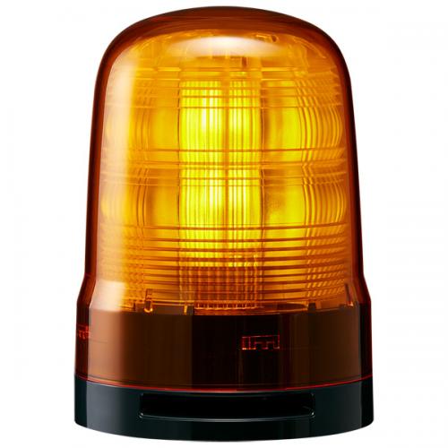樂天商城 - パトライト SF10-M1KTB-Y 中型LED回転灯 黄 DC12～24V ブザー付き