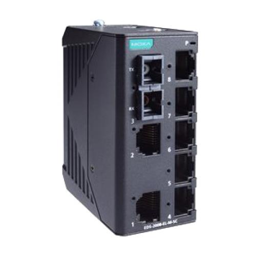 MOXA EDS-2008-EL-M-SC 8ポート エントリータイプ アンマネージドイーサネットスイッチ メタル筐体 マルチモード SCコネクタ MOXA EDS-2008-EL-M-SC 8ポート エントリータイプ アンマネージドイーサネットスイッチ メタル筐体 マルチモード SCコネクタ