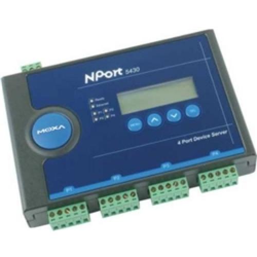 樂天商城 - MOXA NPORT 5430 NPort 5430 4ポートRS-422/485デバイスサーバ