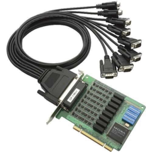 樂天商城 - MOXA CP-118U-I 8ポート RS-232C/422/485 ユニバーサルPCIボード、光絶縁