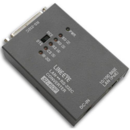 LINEEYE SI-60P インターフェースコンバータ LAN&lt;=&gt;RS-232C Dsub25 PoE給電対応