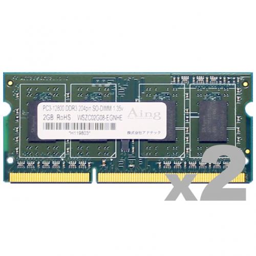 ADTEC ADS12800N-L4GW DDR3L-1600 204pin SO-DIMM 4GB2 Ű