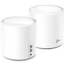 TP-LINK Deco X60(2-Pack)(JP) AX3000 メッシュWi-Fiシステム(2台セット)