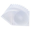 サンワサプライ FCD-PU10CLN Blu-ray・DVD・CDケース(スリムタイプ・10枚セット・クリア)